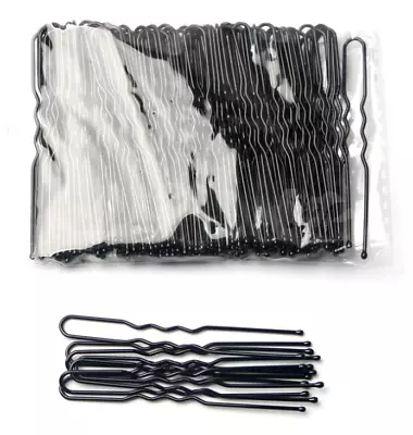 $2.29 • Buy U Shaped Hairpins Ripple Pin, Bun Pins, Hair Clips Grips, Dance - 6cm