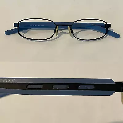 Flexon 475 By Marchon 140 Eyeglass Frames Mens 672 Blue Suede Color • $20.99