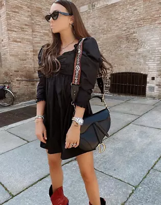 £19.99 • Buy ZARA Embroidered Mini Dress Size XS ABSOLUTELY STUNNING! NEXT DAY DELIVERY AVAIL