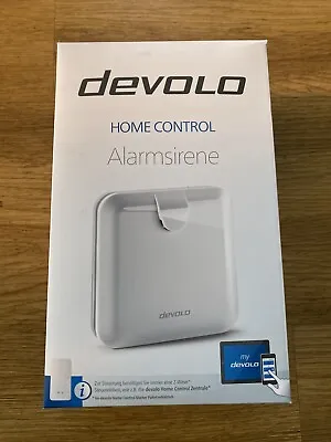 Devolo Home Control Alarm Sounder 9677 Brand New • £25