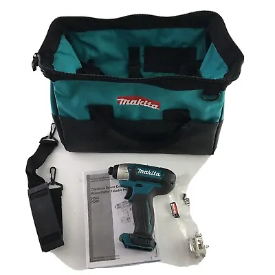 Makita Impact Driver DT03 Original Carrying Case Manual Refurbished Metal Clips • $71.99