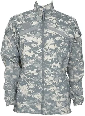 USGI ECWCS Gen 3 Level 5  Small Short ACU Digital Camo Soft Shell Jacket • $90