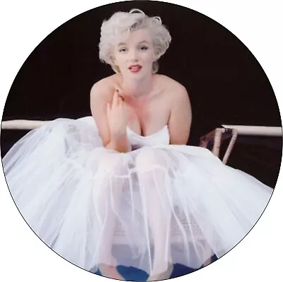 Marilyn Monroe Tutu Christmas Holiday Ornament 3 Inches Round 2 Sided • $12.95