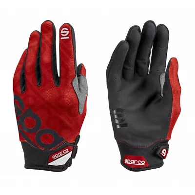 Sparco Glove Meca | 3 | Medium | Red • $63.05