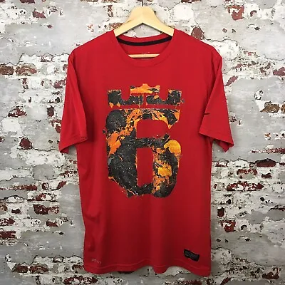Lebron James Logo Nike Tee Shirt T-shirt Mens Medium M Issues • £7.99