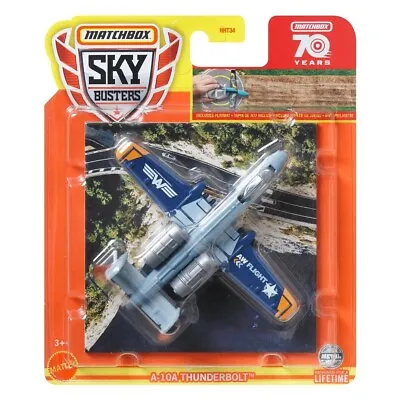 2023 Matchbox 70 Years Sky Busters A-10A Thunderbolt USAF Aircraft Model Toys • $13.99