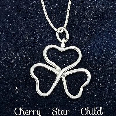 Solid Sterling Silver Magnolia Brand Flower Pendant On 925 Chain Necklace • $18.13