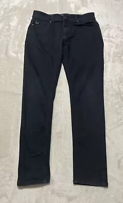 Nick Danger Jeans Men's 30x29 Black Regular Fit Elastic Waist Taper Leg • $15