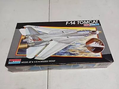 Rare Sealed Lot 120 Monogram SnapTite 1/72 F-14 Tomcat Model Kit 1130 1988 Plane • $27.50