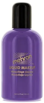 Hair And Body Makeup Purple Liquid Washable Mehron 4.5 Oz USA • $9