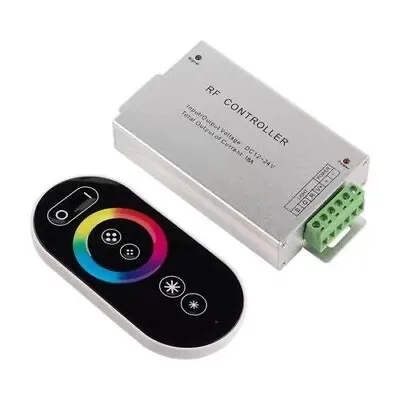 DC12V 24V 6-Key Full Touch RGB Controller RF Remote Control RGB Full Color Light • $19.94