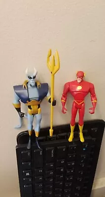 Justice League Blue Devil & Flash Figure Set Free Shipping! • $19.99