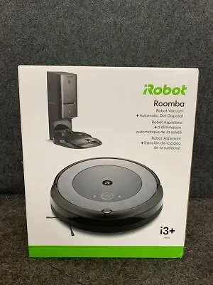 $202.50 • Buy IROBOT ROOMBA I3+ Robot Vacuum Clean Base Automatic Dirt Disposal I3550*