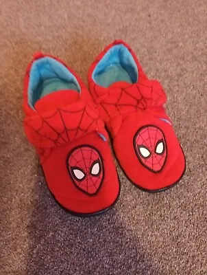 Spiderman Slippers Size 12-13 • £6