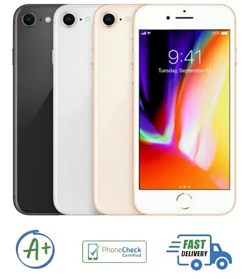 Apple IPhone 8 A1863 UNLOCKED For All Carriers All Colors+GB - A Grade • $119.99