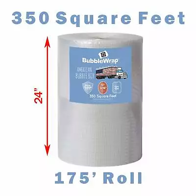 24  Small Plus (3/16) American Bubble Boy Bubble Wrap - 350 Square Feet • $39