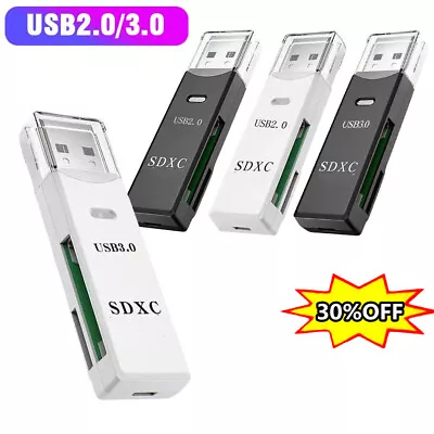 Memory Card Reader Multi USB 3.0 High Speed Adapter Flash Micro SD SDXC TF US • $1.09