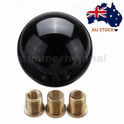 $21.59 • Buy 5 6 Speed Universal Manual Car Gear Stick Shift Knob Round Ball Shifter Lever 