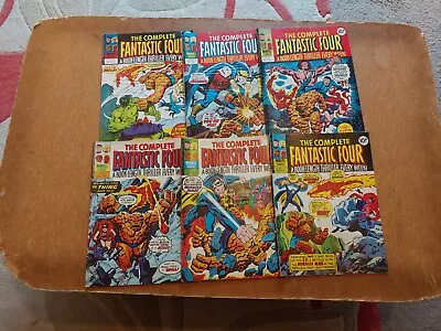The Complete Fantastic Four 1977/78 Vintage Marvel Comics Job Lot Bundle • £5.99