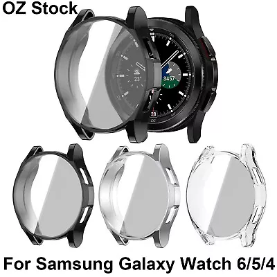 Samsung Galaxy Watch 6/5/4 40/44mm Screen Protector Cover TPU Case Full Coverage • $6.99