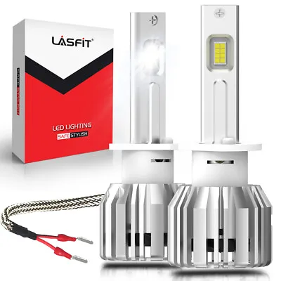 LASFIT 2x H1 LED Headlight Bulb Kit High Or Low Beam Or Fog Light Lamp 6000K 50W • $34.99