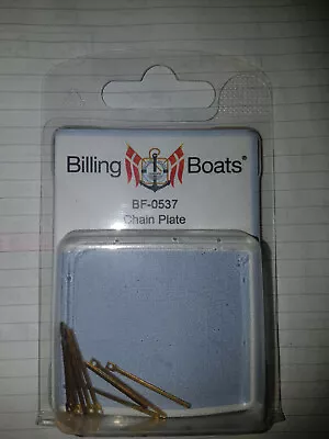 BILLING BOATS - BF-0537 Chain Plate (10) 25mm BRAND NEW • $9