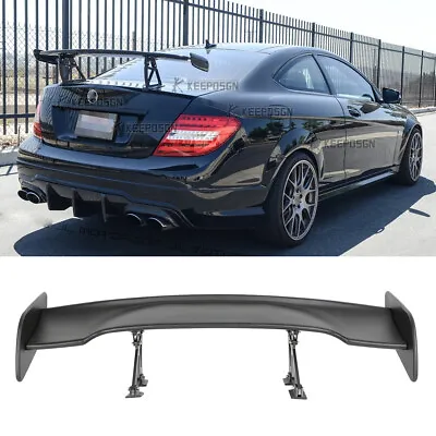 For Mercedes Benz C63 AMG W204 46  GT High Stand Rear Trunk Spoiler Racing Wing • $145.40