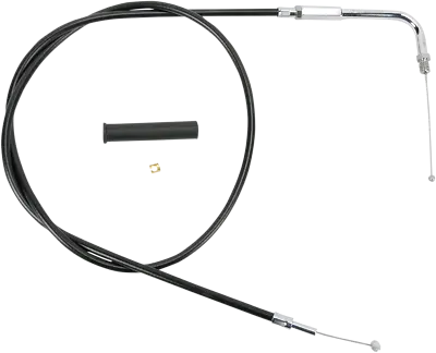 DRAG SPECIALTIES 0650-0359 Alternative Length Black Vinyl Throttle Cable • $39.95