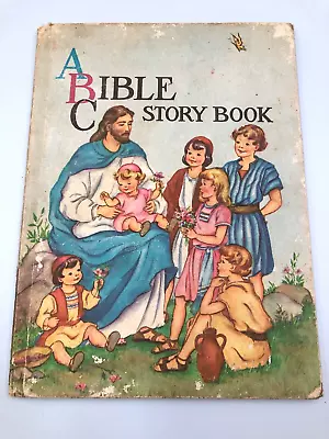 Vintage ABC Bible Story Book Children Story Religious Jesus 1960's • $9.99