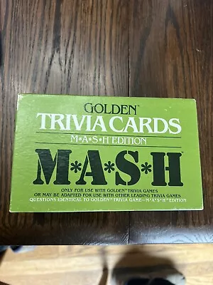 Mash Trivia Card Game • $10.99