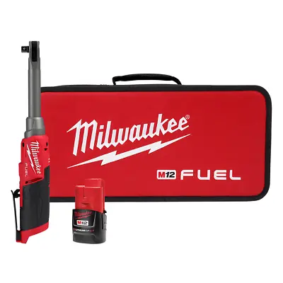 Milwaukee Tool M12 FUEL 3/8  Extended Reach High Speed Ratchet Kit • $349