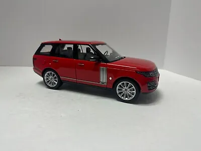 1:18 2020 Range Rover HSE With Headlight & Taillight LEDS Diecast Red • $50