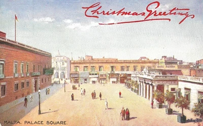 £1.59 • Buy MALTA Palace Square - Tuck 7568 Postcard Ref B21