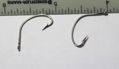 Eagle Claw Lot 100 #8 Lazer Sharp Wide Gap Kahle Hooks Ringed Offset (L142-NI) • $11.48