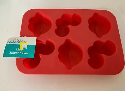 Silicone Mold Lips Mustache Chocolate Mint Candy Fondant Ice Cake • $9.99