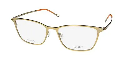 Marchon Airlock Pure 5009 Pure Titanium Allergy Free Rare Eyeglass Frame/glasses • $56.95