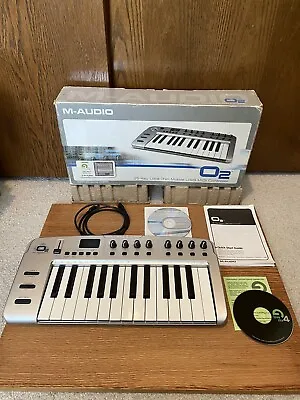 M-Audio O2 Mobile USB MIDI Controller Keyboard W/ USB Live Lite 4 And Manual • $70