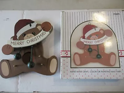 Vintage Wang's International Christmas Bear - Musical - Door Decoration • $5.99