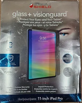 InvisibleShield Glass+ VisionGuard For 11  IPad Pro (3rd/4th Gen) • $20