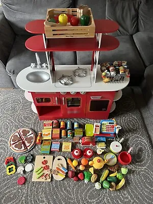 £60 • Buy Early Learning Centre Wooden Diner Kitchen Lots Of Fun Accessories Included