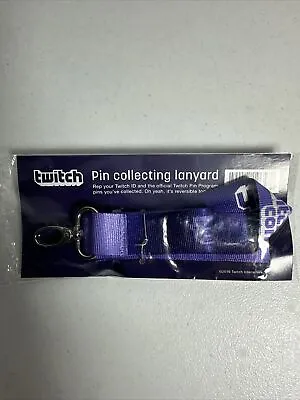 Twitch Pin Collecting Lanyard From 2016 Rare • $24.99