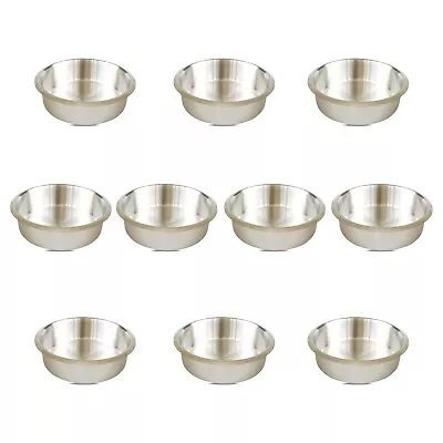 Yuanhe 10 Pack Stainless Steel Shallow Drop-in Drink Cup Holder Poker Table ... • $42.86