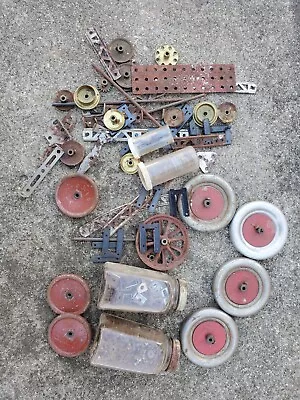 Vintage Gilbert Erector Set Hardware & Parts Lot • $24