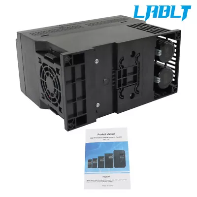 LABLT 7.5HP 220V 25A VFD Variable Frequency Drive 1 Or 3 Phase 0-400HZ 5.5kW • $206.07