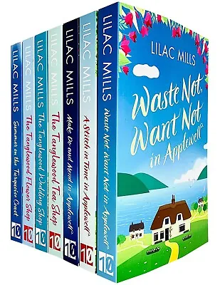 £26.99 • Buy Lilac Mills 7 Books Collection Set Tanglewood Flower Shop,Summer Turquoise Coast