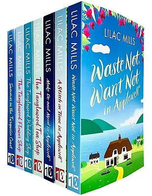 £26.99 • Buy Lilac Mills 7 Books Collection Set Tanglewood Flower Shop,Summer Turquoise Coast
