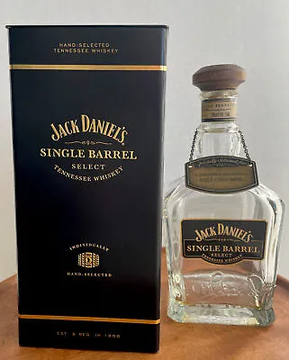 Jack Daniels Single Barrel Select Collectors Bottle W/Box HGM Haile Gold Mine • £38.57