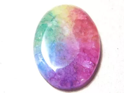 30.53Ct 24x16x7mm Minimum Solar Quartz Cabochon Wire Wrapping/Jewelry Making • $1.29