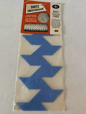 Dritz Sewing Smok Ruler Vintage Sealed • $15.95