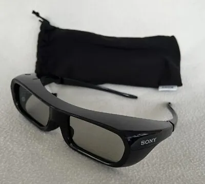 Sony 3D Glasses TDG-BR250 With Original Sony Soft Black Pouch • £7.95